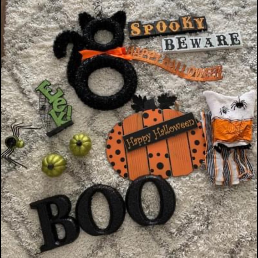Hobby Lobby Halloween decor lot